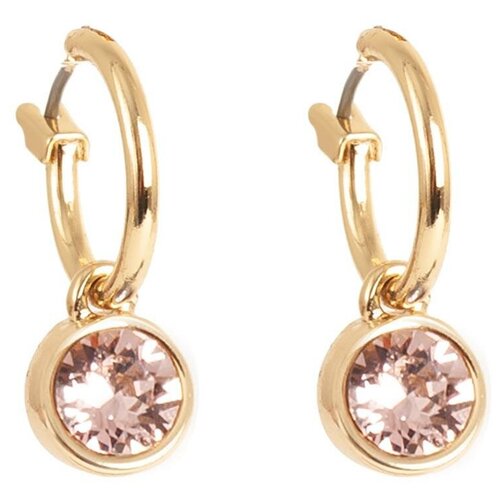 Серьги с золотым покрытием (Винтаж, роза)