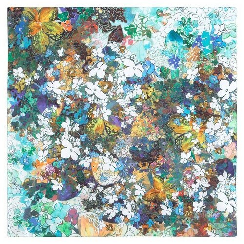 фото Павловопосадский платок 11021-9 павловопосадская платочная мануфактура