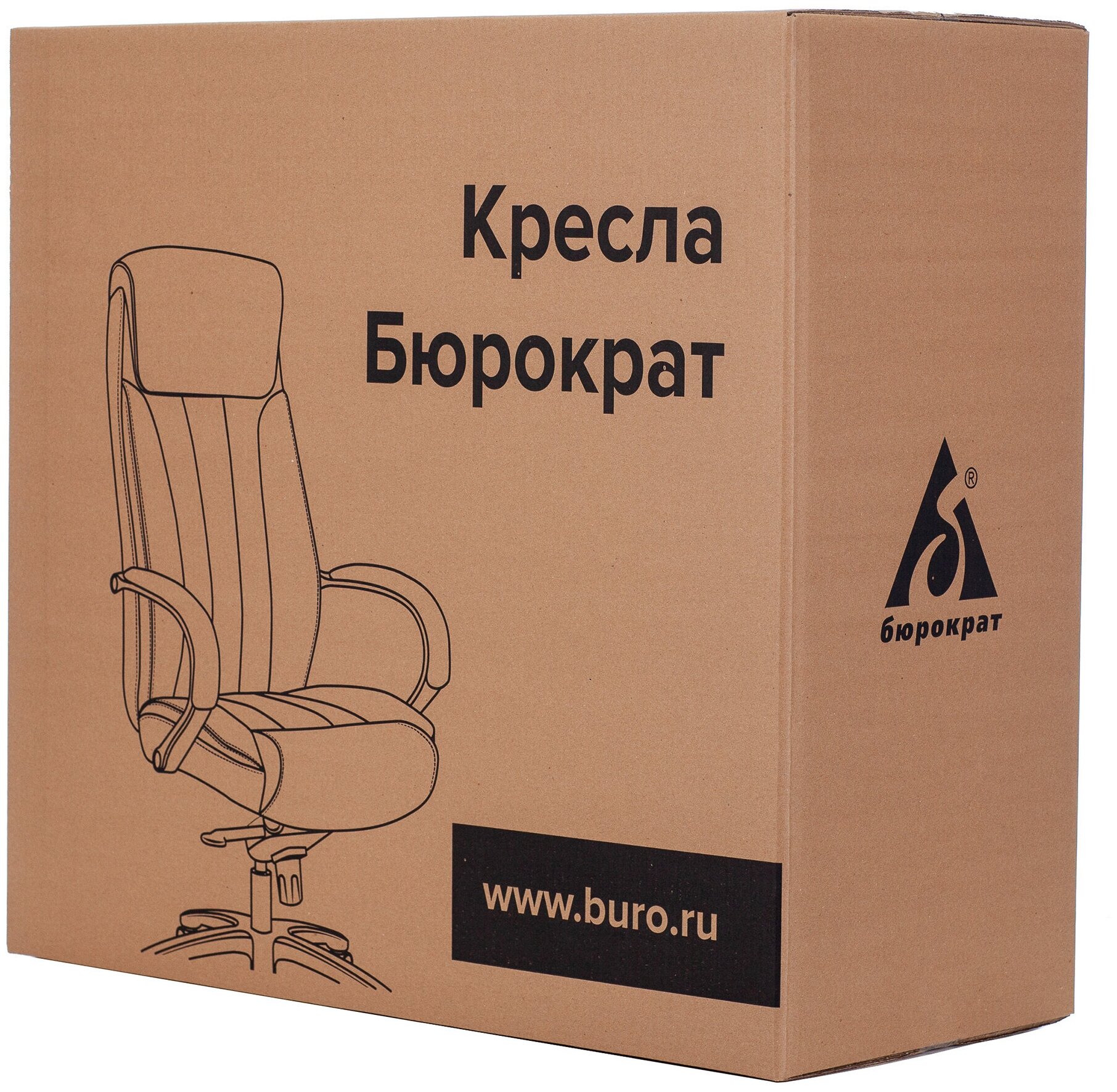 Кресло руководителя БЮРОКРАТ T-9922SL, на колесиках, кожа, черный [t-9922sl/black] - фото №5