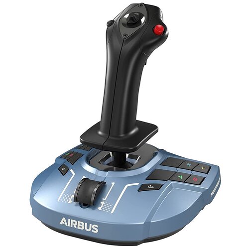 авиационные педали thrustmaster tfrp rudder черный Джойстик Thrustmaster TCA Sidestick X Airbus Edition, airbus edition, 1 шт.