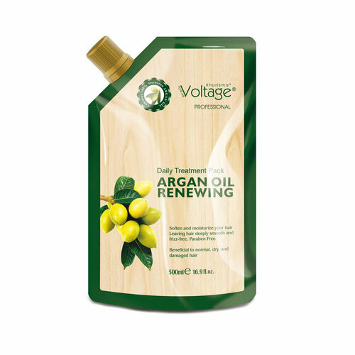 Купить Маска для волос KHARISMA VOLTAGE ARGAN OIL восстанавливающая с маслом арганы 500 мл