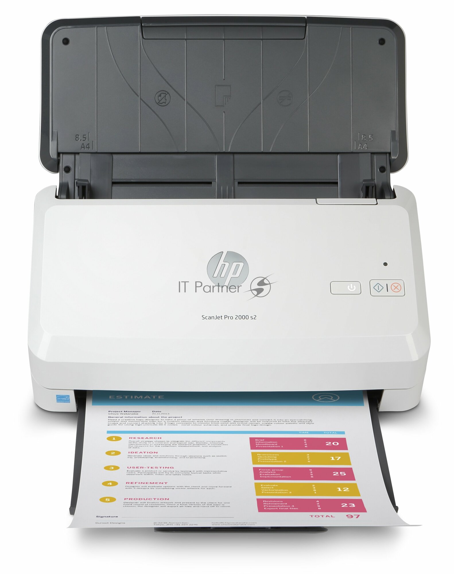 Сканер HP ScanJet Pro 2000 s2