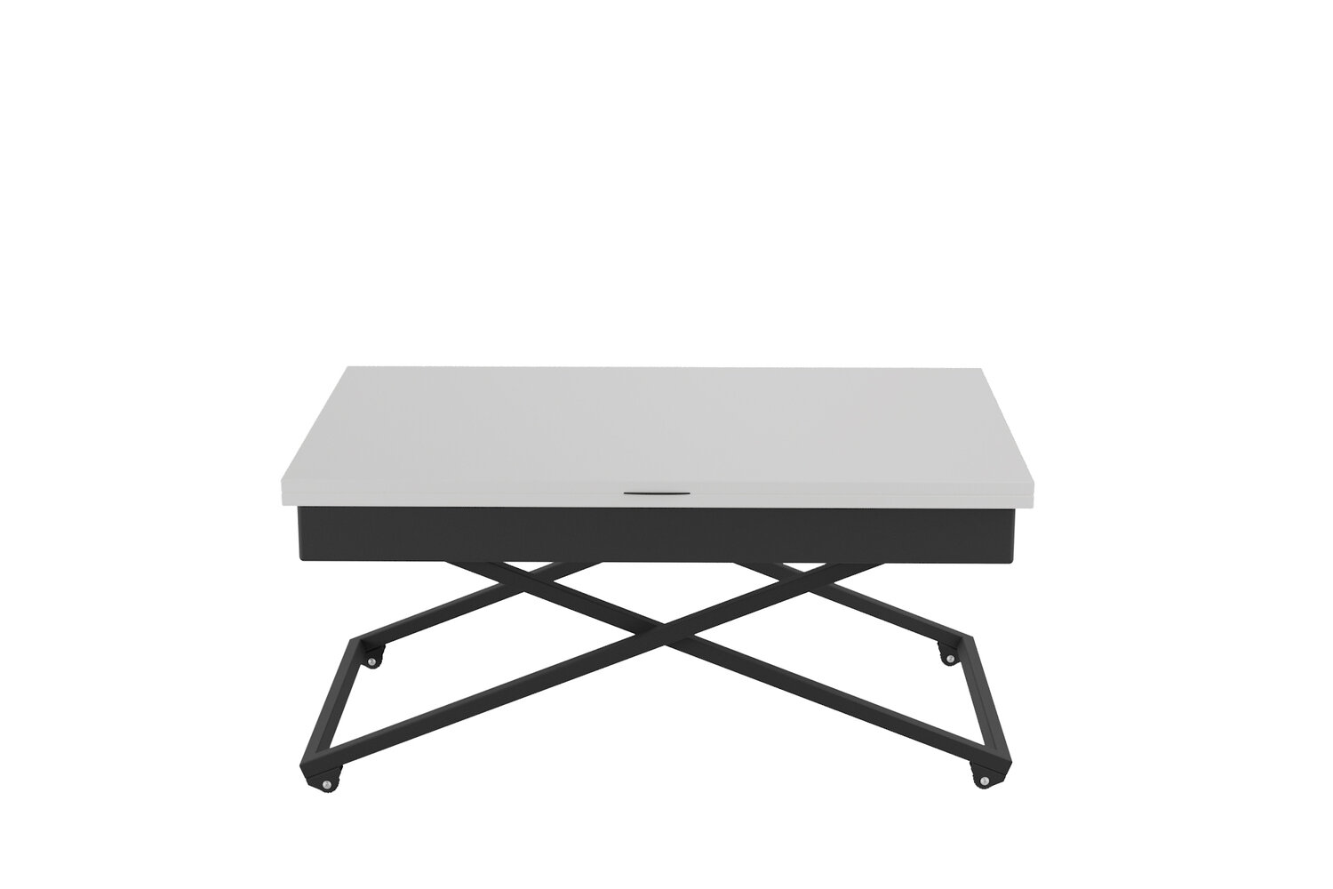 фото Стол универсальный трансформируемый Калифорния андрэ Loft (ЛДСП) Белый