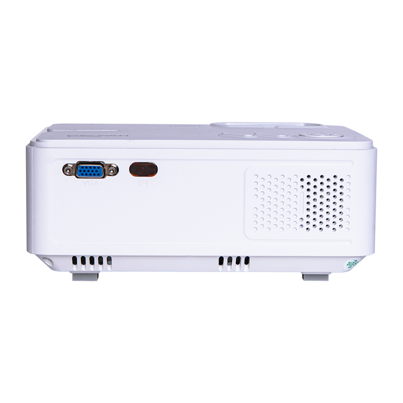 Видеопроекторы ATOM Видеопроектор ATOM-813W, LCD, 2000 lum, 1280*720, 220V, 5V, Mirror screen, белый — фото 9