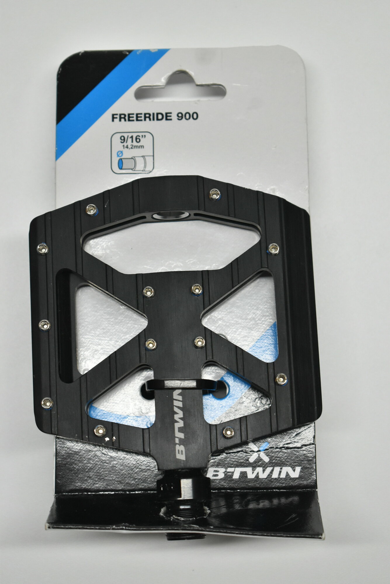 Педали Для Горного Велосипеда Free Ride Алюминиевые B'TWIN - фото №14