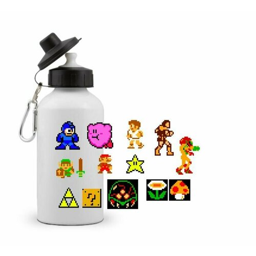фото Спортивная бутылка марио/ mario №7 goodbrelok