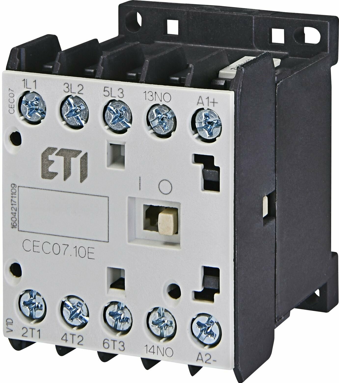 Контактор миниатюрный CEC 07.10 24V DC (7A; 3kW; AC3) ETI 004641100