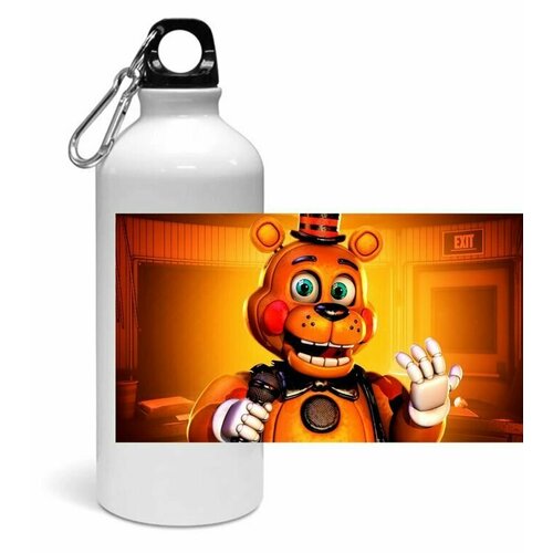 фото Спортивная бутылка 5 ночей с фредди, five nights at freddy s, фнаф, аниматроники №17 goodbrelok