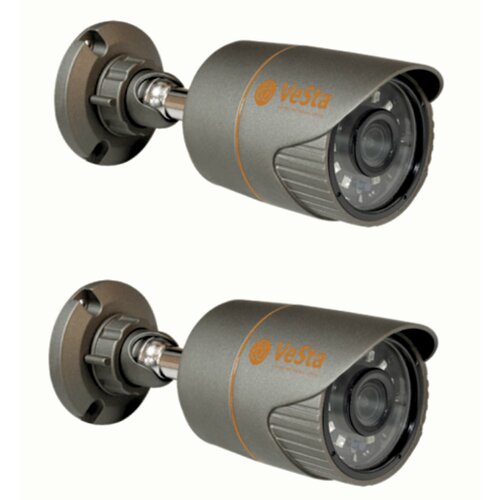 Цифровая уличная камера VeSta VC-G341 4 Мп M101 f36 Титан IR POE и12 вольт - 2шт 1000000₽