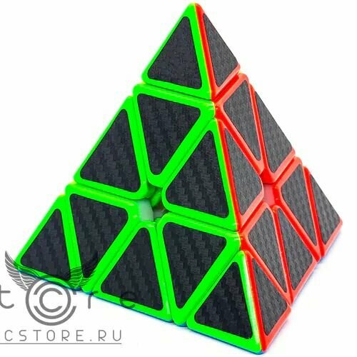 Пирамидка рубика Z-cube Pyraminx Carbon / Развивающая головоломка