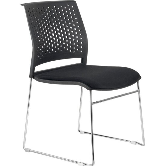 Кресло офисное Riva Chair RCH D918B Чёрная спинка/Чёрное сидение