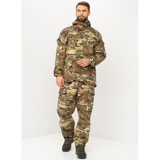 Костюм летний Huntsman Горка-5 цвет Мультикам ткань Смесовая Рип-Стоп разм. 44-46/182-188