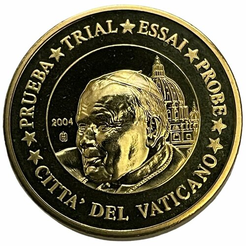 Ватикан 50 евроцентов 2004 г. (Всадник) Specimen (Проба) балеарские острова 50 евроцентов 2004 г essai проба