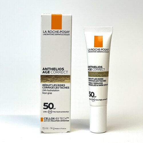 Солнцезащитный крем La Roche-Posay Age Correct SPF 50, 15мл