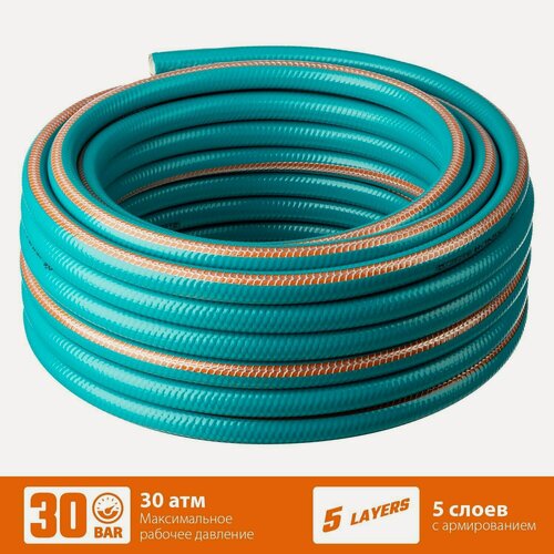 Изображение товара Шланг поливочный GRINDA PROLine EXRERT 5 слойный армированный 3/4", 15м 30атм 429007-3/4-15
