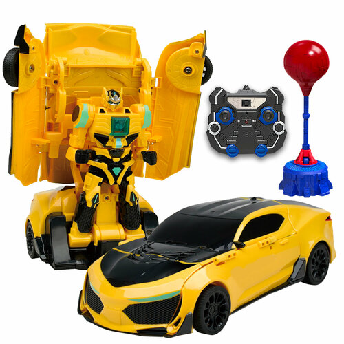 JiaQi Радиоуправляемый робот-трансформер-боксер JiaQi (спортивная машина) - TT687-S