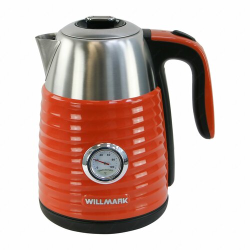 Чайник эл WILLMARK WEK-1738PST 17л двойные стенки эффект термоса термометр 2200Вт 229000₽