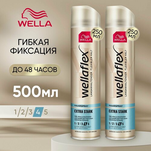 Wella Лак для укладки волос профессиональный объем и уход стайлинг 2шт. по 250мл лак для укладки волос профессиональный объем и уход стайлинг