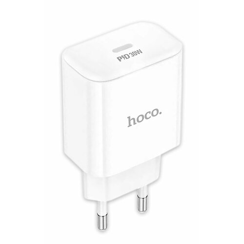 Зарядное устройство Hoco C76A Pro Majestic single port PD30W charger white зарядное устройство hoco c76a plus white