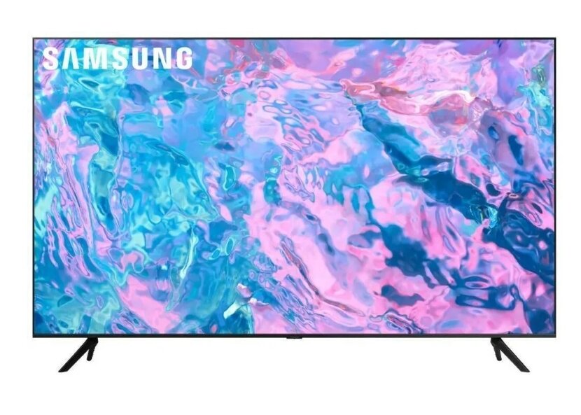 55" Телевизор Samsung UE55CU7100U 2023 Crystal UHD, черный