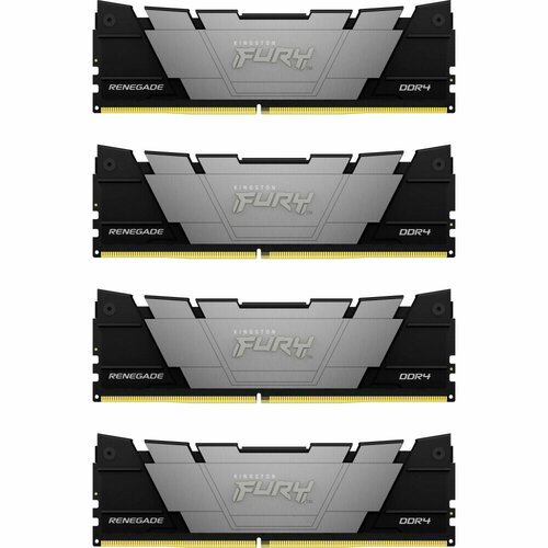 Оперативная память 64Gb DDR4 3200MHz Kingston Fury Renegade KF432C16RB12K464 4x16Gb KIT 2128100₽