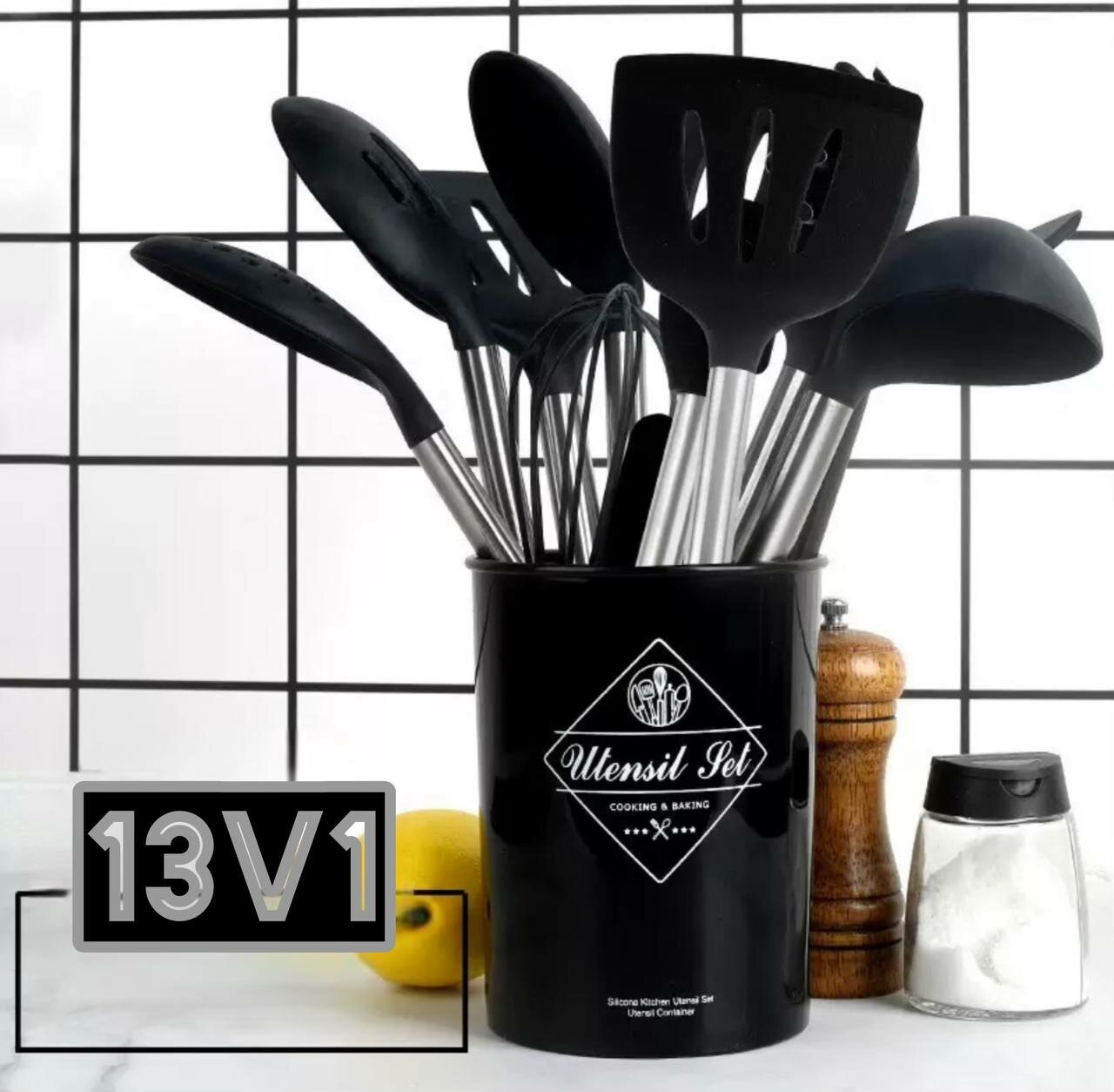 фото Кухонный набор Syrover "Best Cooking" 13в1 как в IKEA, премиум качество, для приготовления, набор посуды