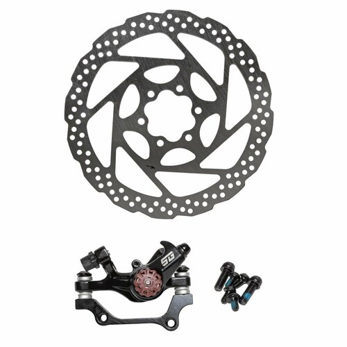 Тормоз диск. мех. STG DSC-730, 160 мм, задний