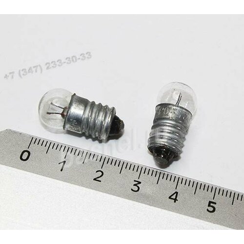 Лампа для фонаря 25В МН-25-015 E10 с резьбой электротовар 494₽