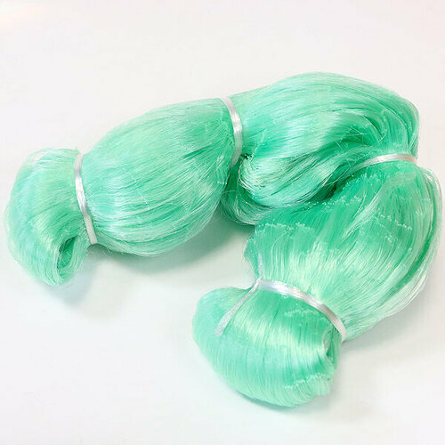 Материал для изготовления PELICAN (леска 0,28мм); яч 45мм - высота75 яч (6,7м) -длина 150м, цвет светло - зеленый