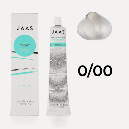 Изображение товара Крем - краска для волос профессиональная Jaas 0/00 Специальный блонд Усилитель осветления 100 мл