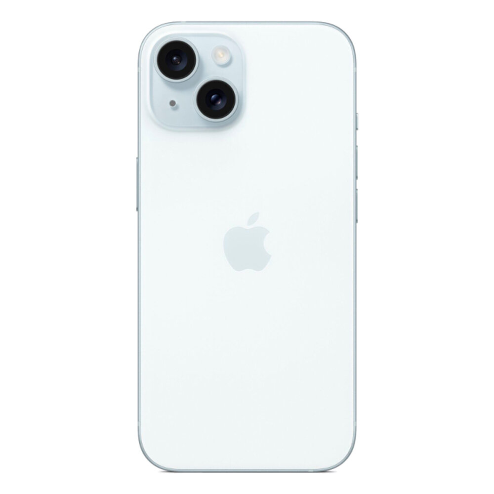 Смартфон Apple iPhone 15 256 ГБ, Dual: nano SIM + eSIM, Голубой (без RuStore) — фото 1