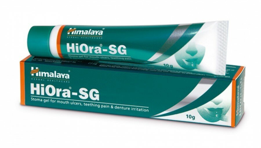 Картинки Хиора-СГ гель для десен (Hiora-SG), Himalaya, 10г