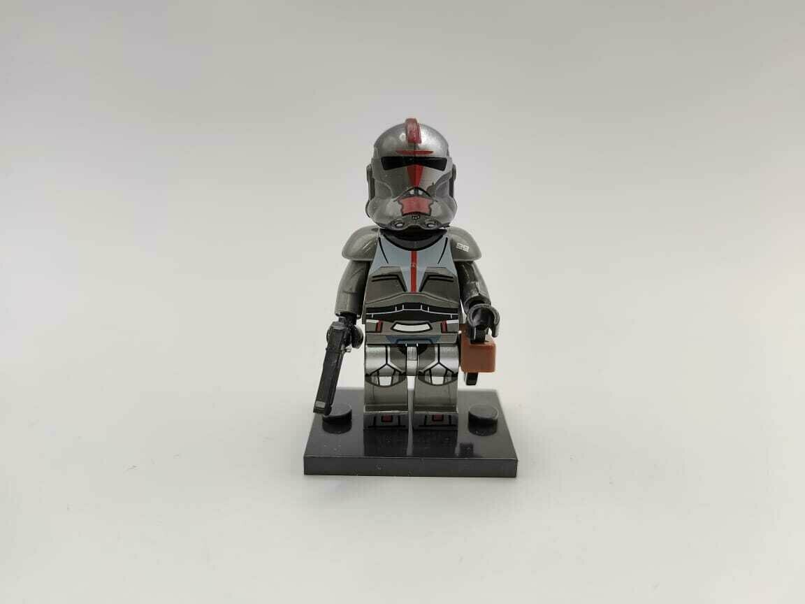 Минифигурка «Охотник: версия 2», фигурка серии "Клоны" Star Wars, совместима с конструкторами Lego