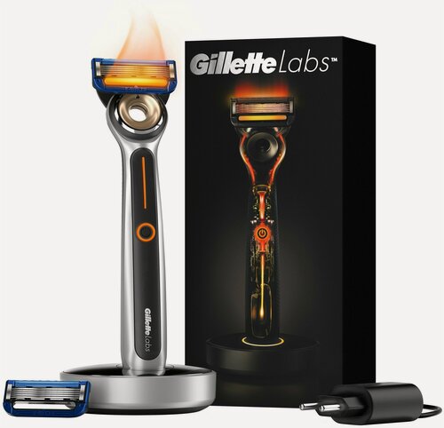 Изображение товара Бритвенный станок Gillette Labs Heated Razor с 2 сменными кассетами