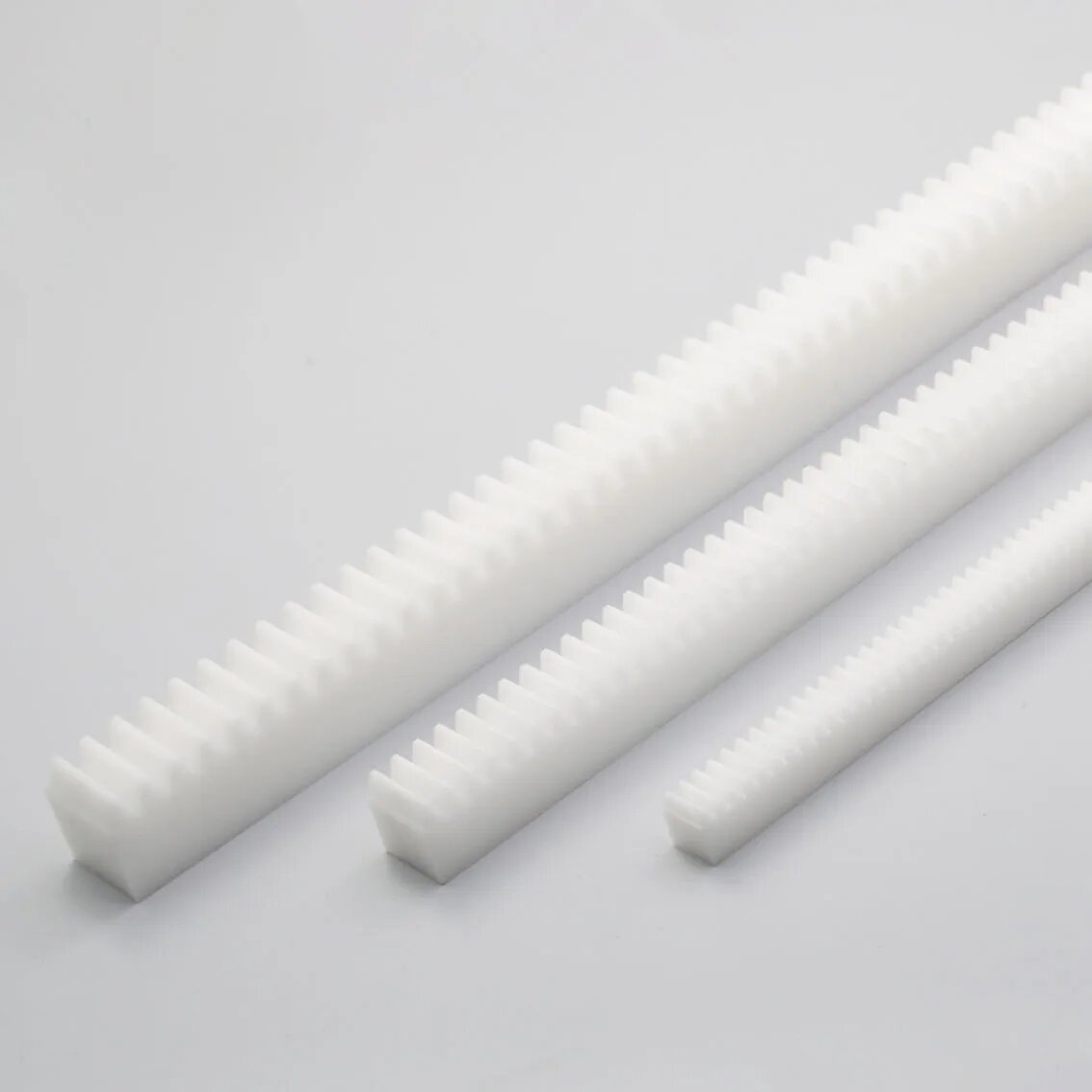 Пластиковая зубчатая рейка передачи POM 300/500 мм 10x10x500mm Model 1