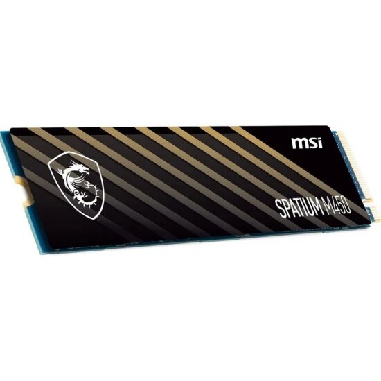 SSD диск Msi SPATIUM M450, 1000GB, M.2 2280, PCIe 4.0 x4 (S78-440L0M0-P83) — фото 1