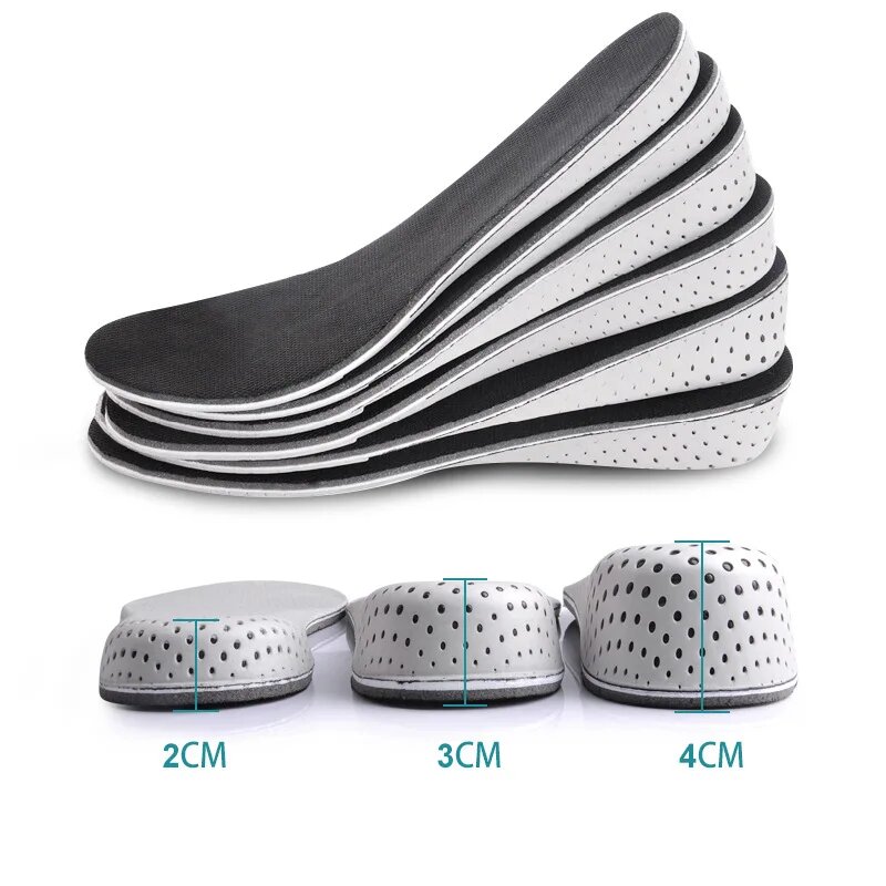 Стельки из пены с эффектом памяти, 1 пара, half insoles, 2cm, Мужской