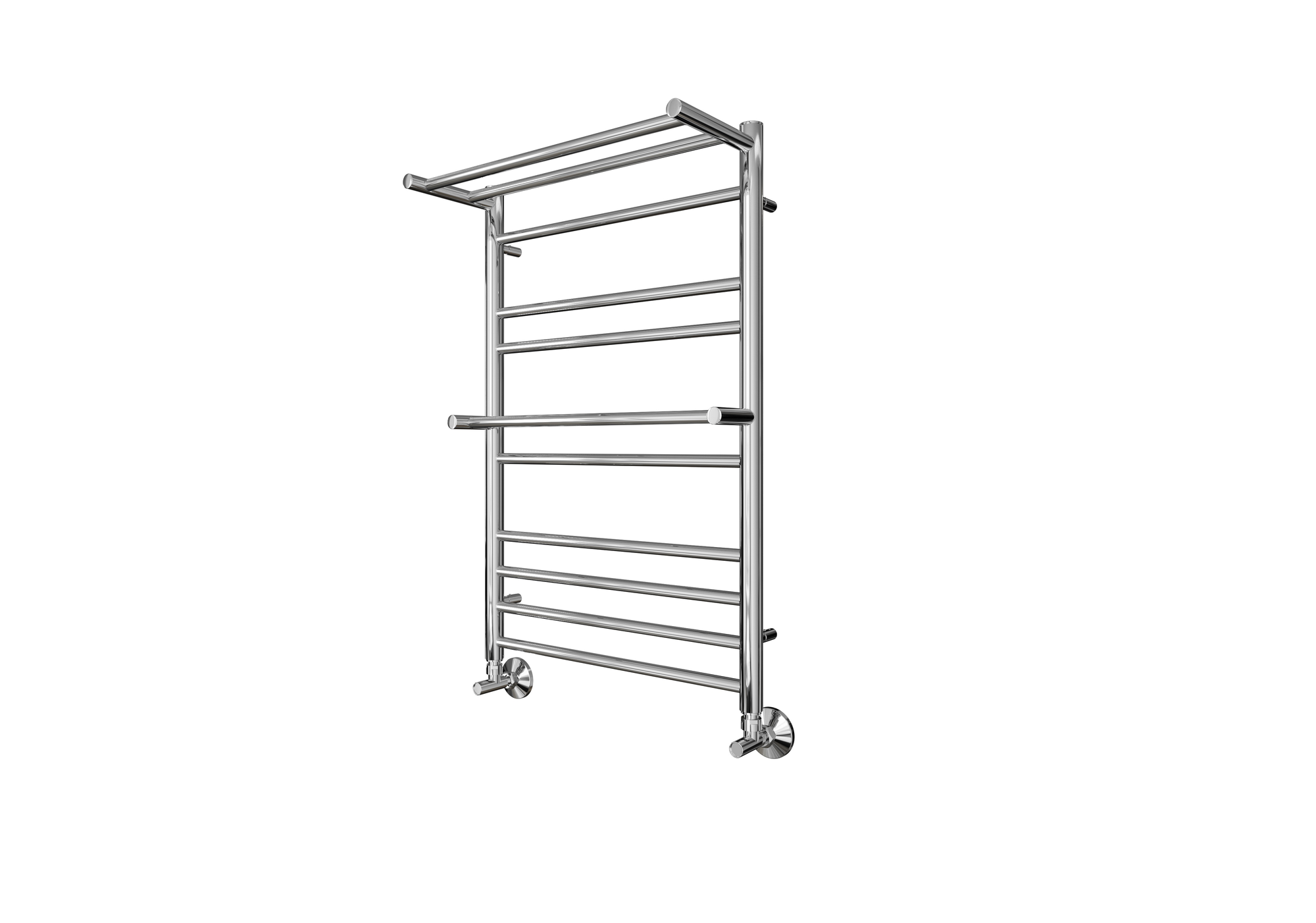 Полотенцесушитель водяной AQUATEK Альфа П10 500х800 хром AQ RRP1080CH