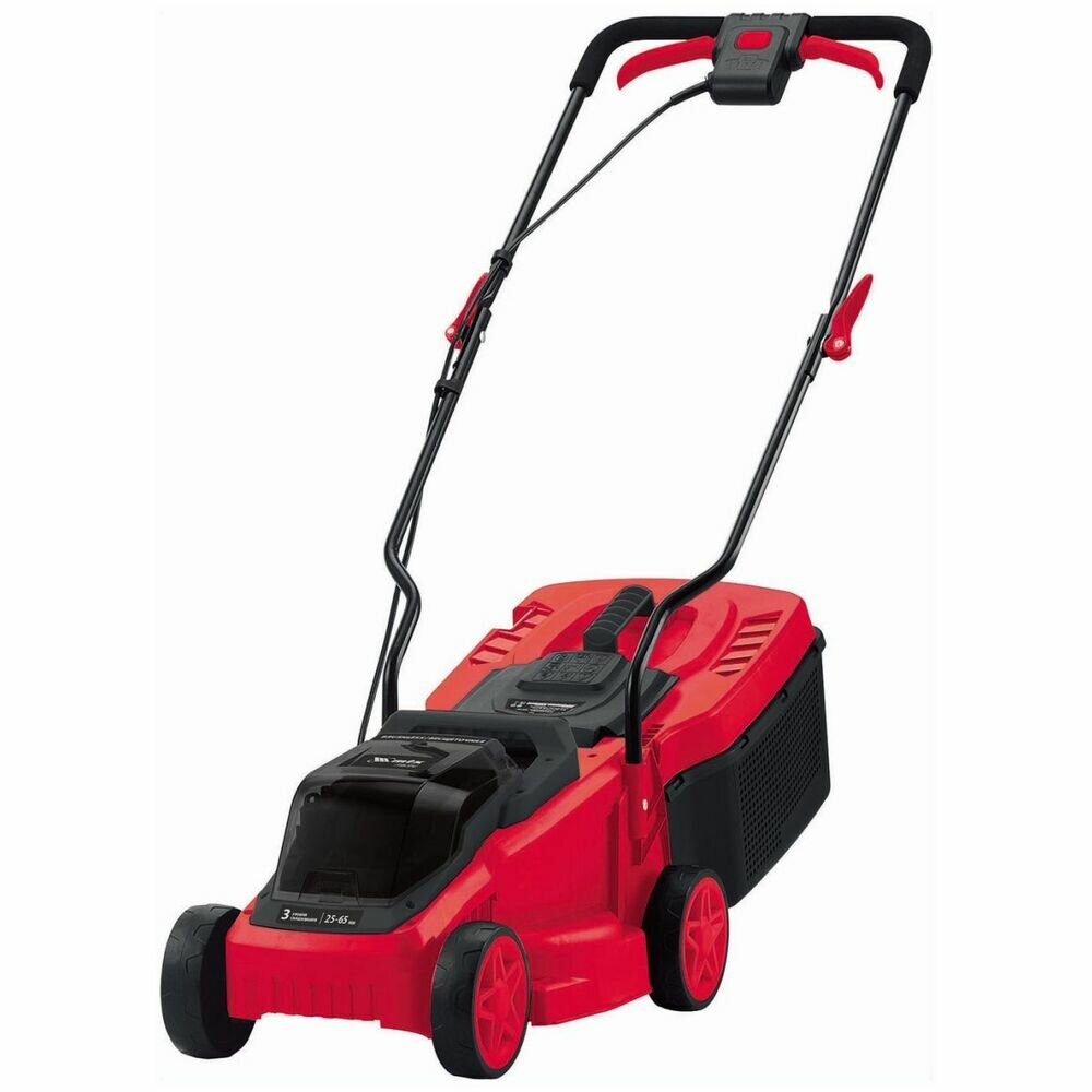 Аккумуляторная газонокосилка MTX CLM-320 320 мм травосб. 30 л Li-Ion 20 В 58901