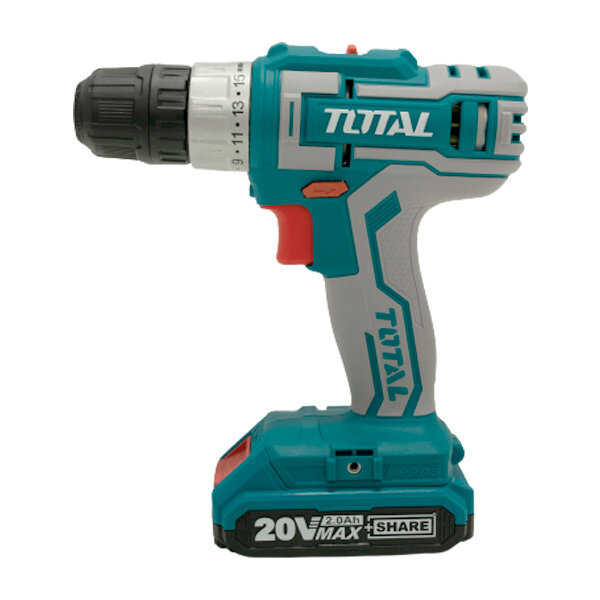 Набор электроинструмента TOTAL "TCKLI2008", 2 аккумулятора, сумка — фото 1