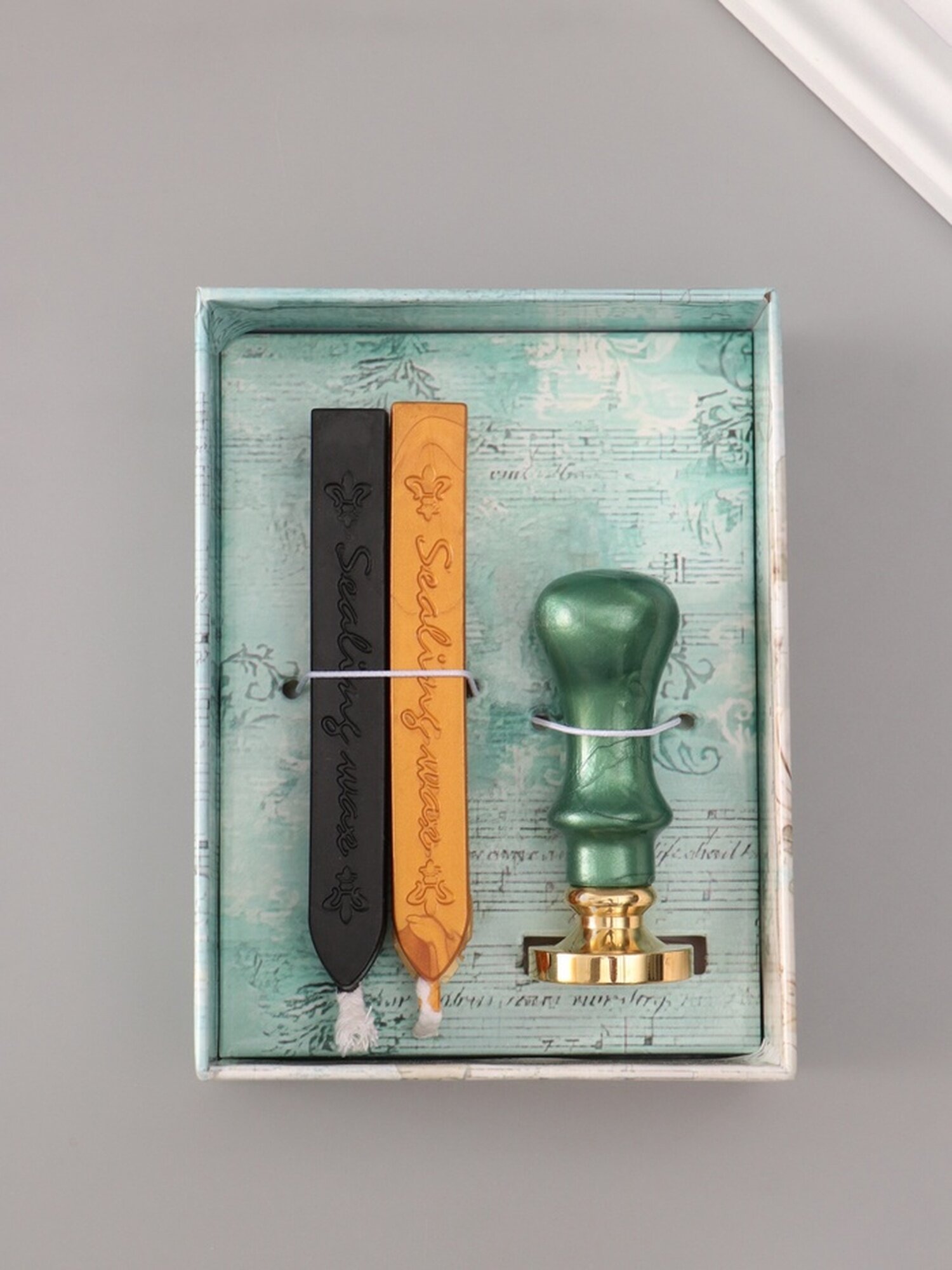 Подарочный набор для сургучной печати «Корона» печать ручка сургуч 12.5×10×3.6 см