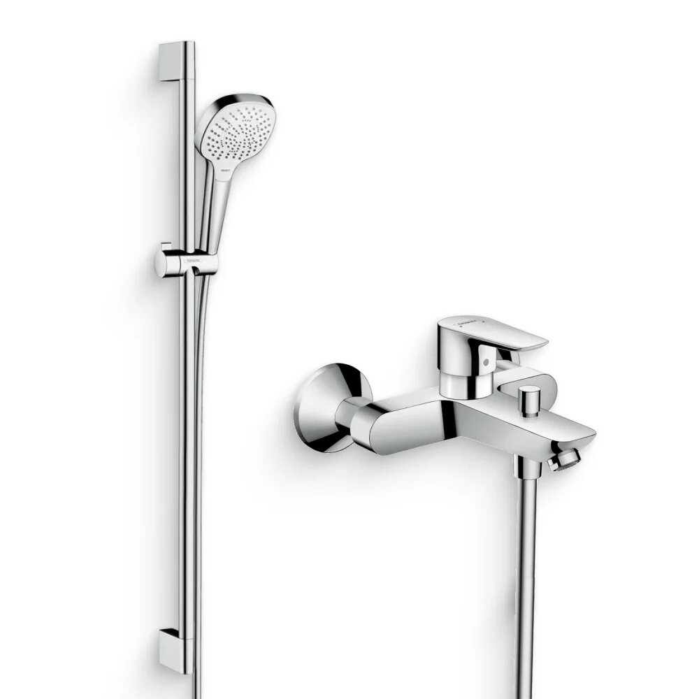 Душевой комплект Смеситель Hansgrohe Talis E 71740000 / Гарнитур Croma Select E Multi 26590400