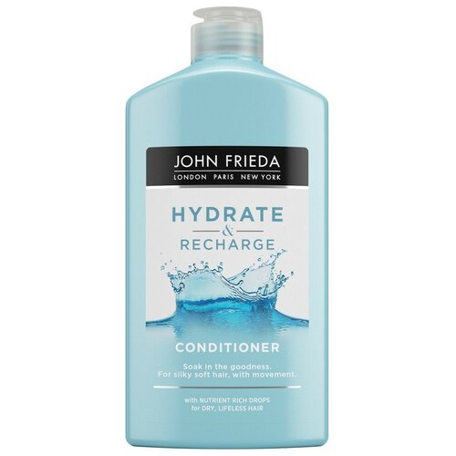 Купить John Frieda кондиционер Hydrate & Recharge для сухих, ослабленных и поврежденных волос, 250 мл
