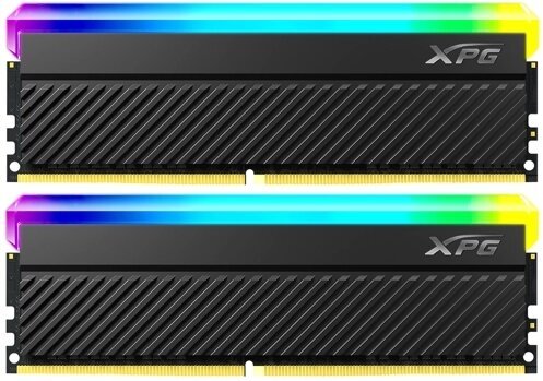 Оперативная память 32Gb DDR4 3600MHz ADATA XPG Gammix D45G RGB (2x16 KIT) (AX4U360016G18I-DCBKD45G)