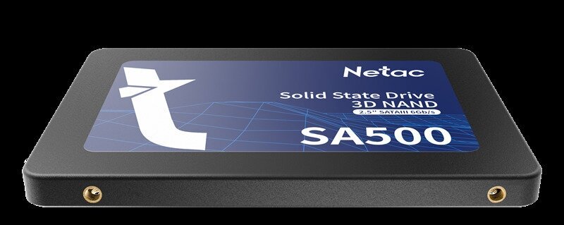 Внутренний SSD Netac 128GB SA500, SATA-III, R/W - 500/400 MB/s, 2.5", 3D NAND - фотография № 5