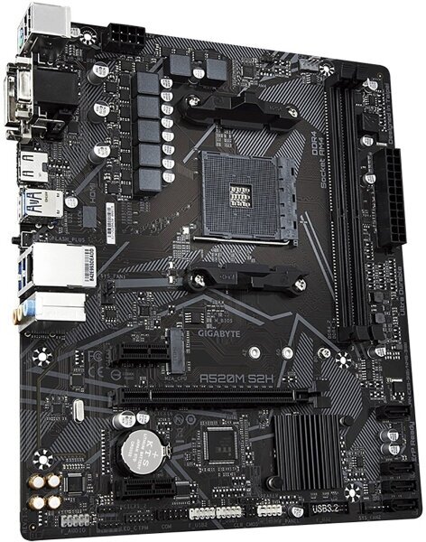 Материнская плата Gigabyte A520M S2H Soc-AM4 (A520M S2H)