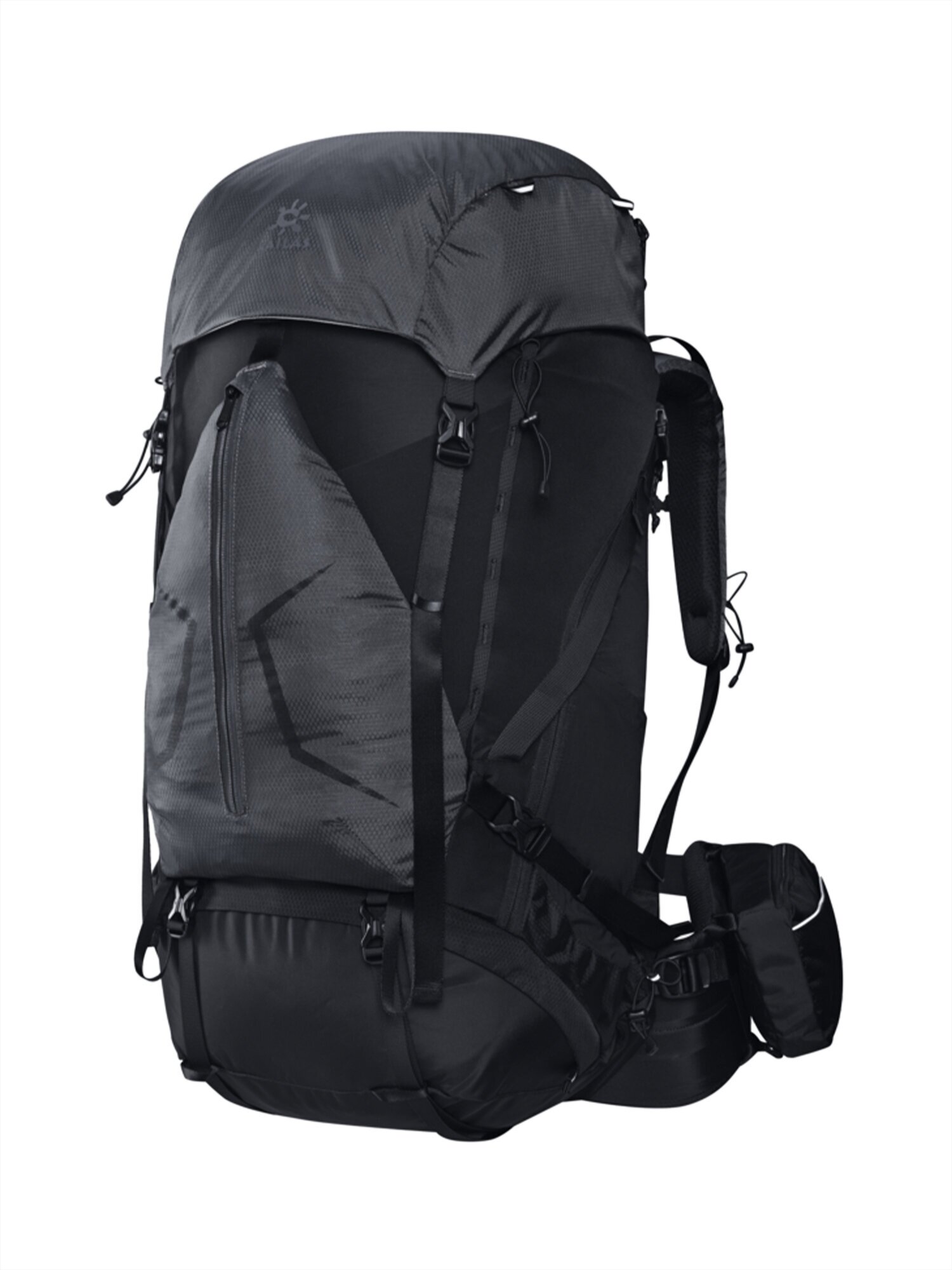 Трекинговый рюкзак Kailas Ridge III 48+5L, Silent Black