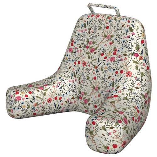 фото Кресло подушка для чтения ambesonne "полевые цветы", 60x120 см