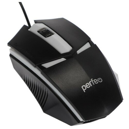 Мышь Perfeo Face игровая проводная подсветка 1000 dpi USB чёрная 55800₽