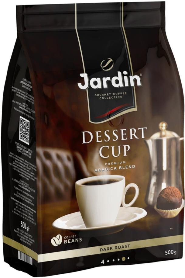 Кофе в зёрнах Jardin Dessert Cup (Дессерт Кап) 500 гр. арт.0546-08-1 - фотография № 5